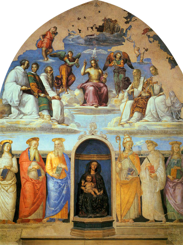 trinity and six saints